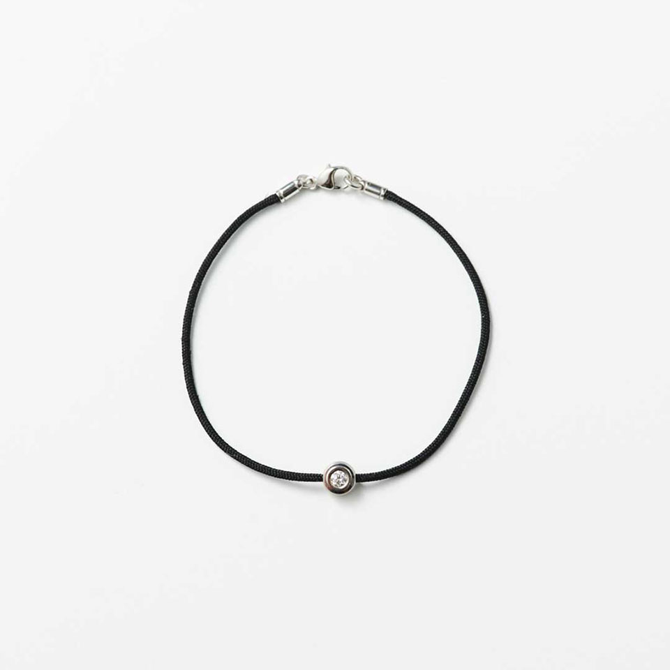 Hope Bracelet Silver - Black