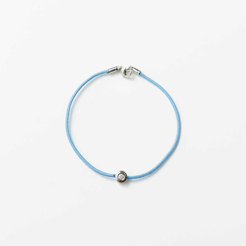 Hope Bracelet Silver - Blue