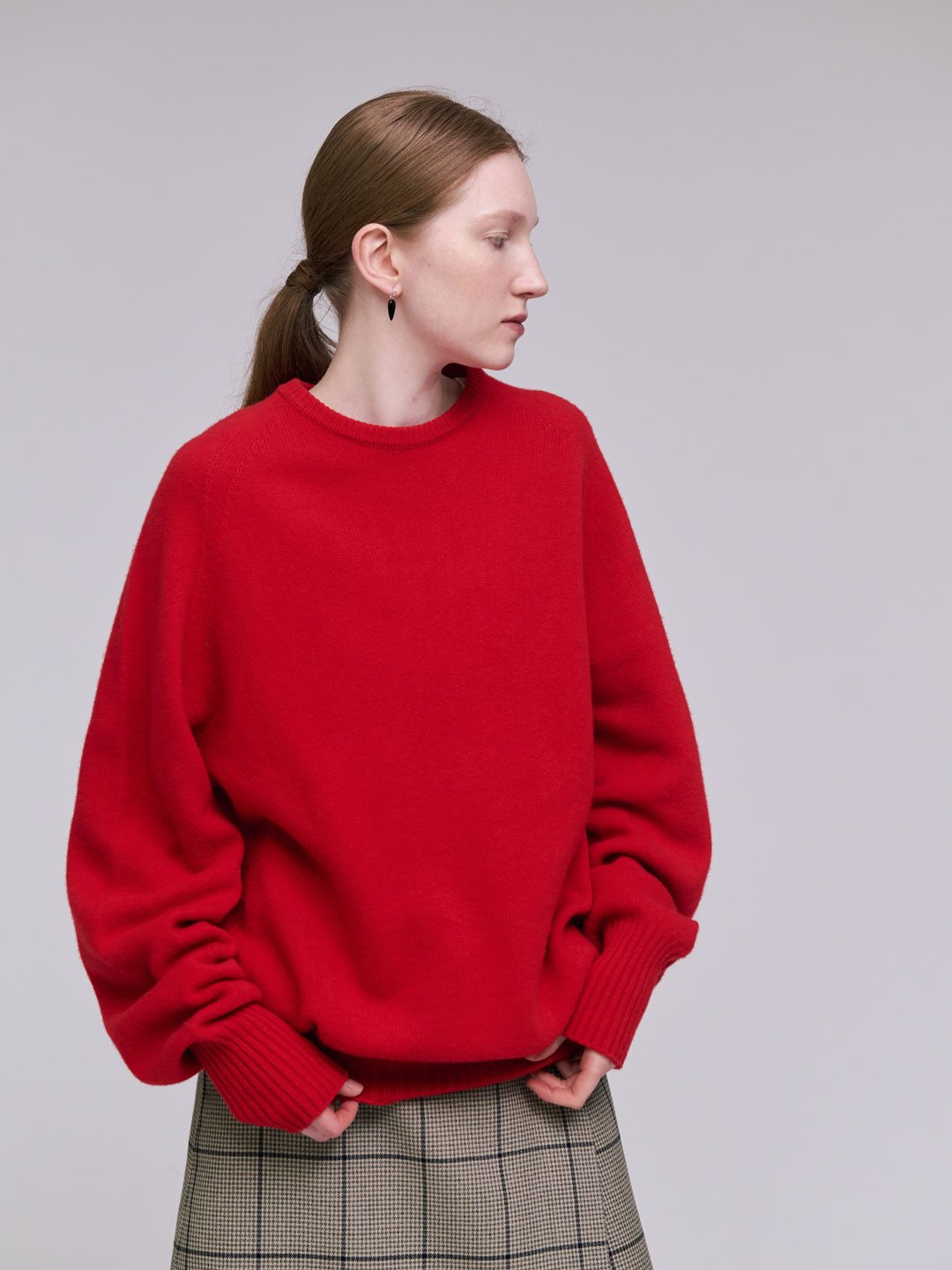 Fine Wool Pull-Over Knit