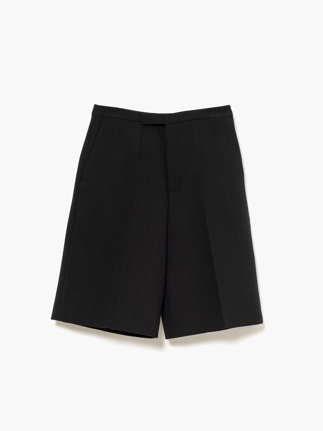 Tailored Wool Shorts